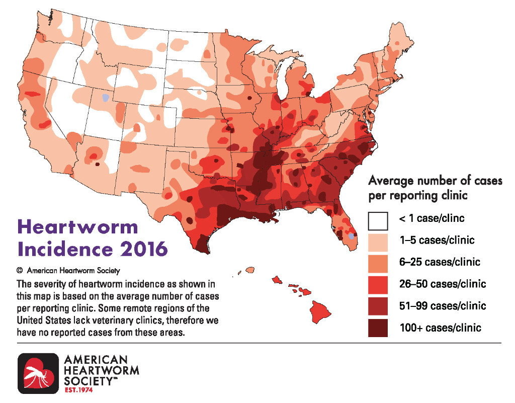 heartworm map